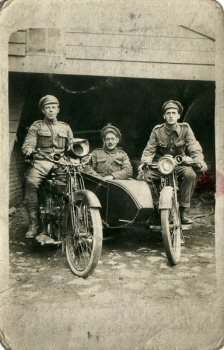 arthur motorbike army
